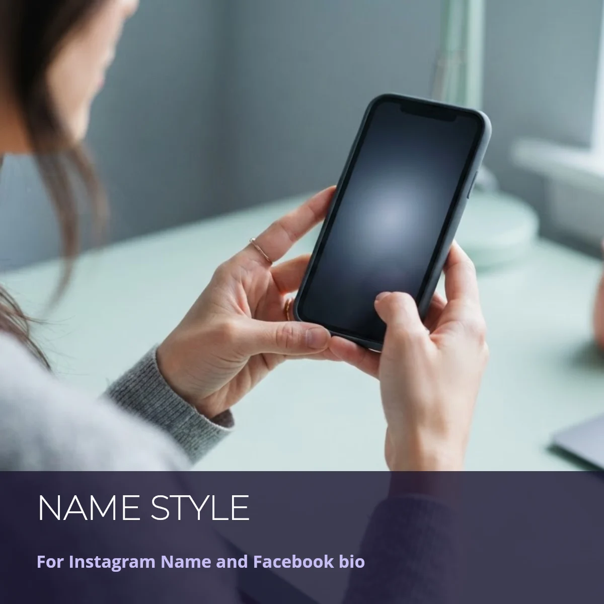 Dev name style for Instagram name and Facebook bio